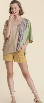 Spotted Sage Top