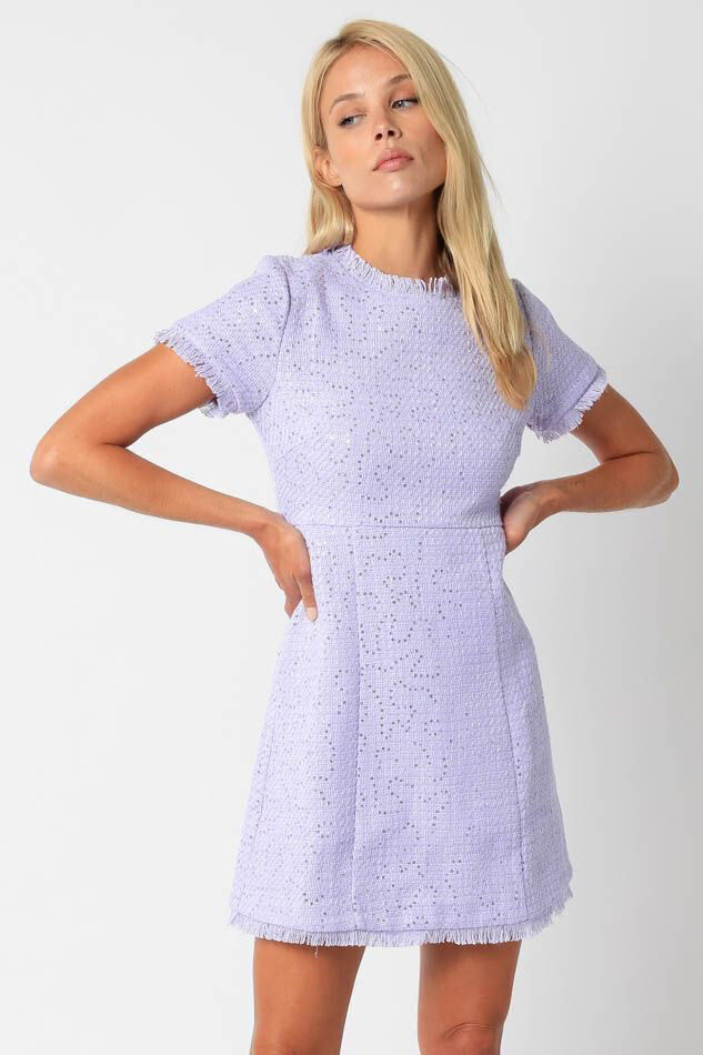 Lavender Sheath Dress