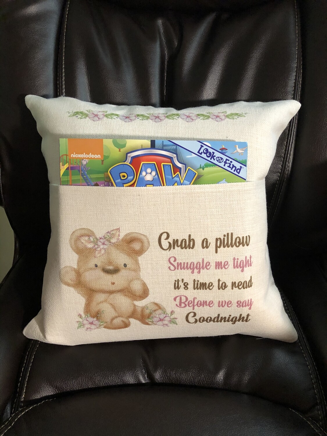 Bear Pocket Pillow