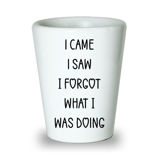 Girls Night Out - Ceramic Shot Glasses Set of 4
