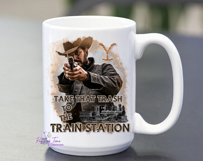 Take that trash to the Train Station