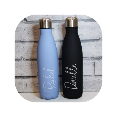 Personalised Thermal Double Walled Bottle