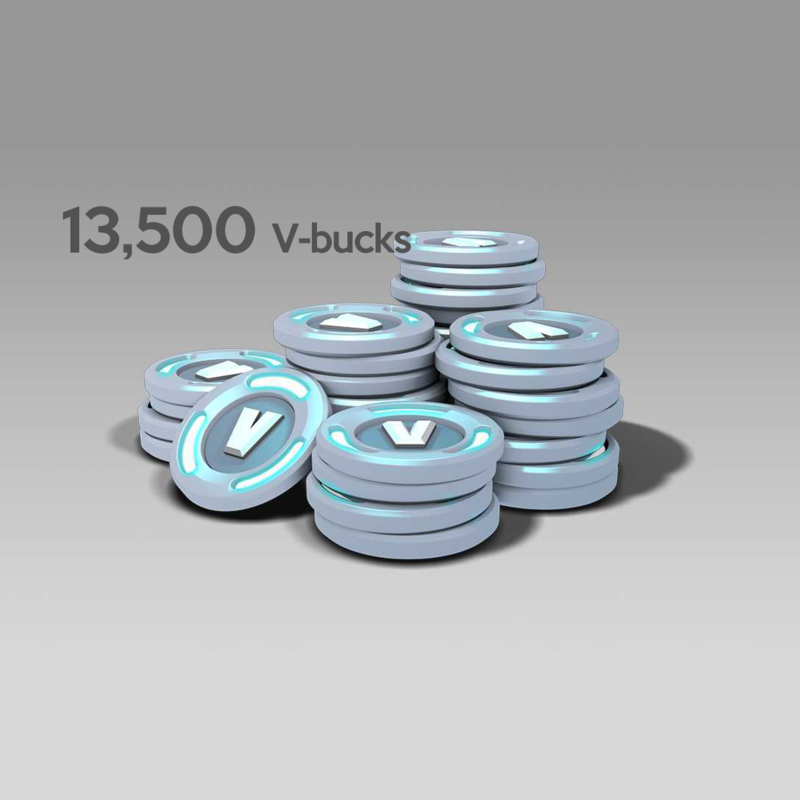 13,500 Nintendo V-Bucks