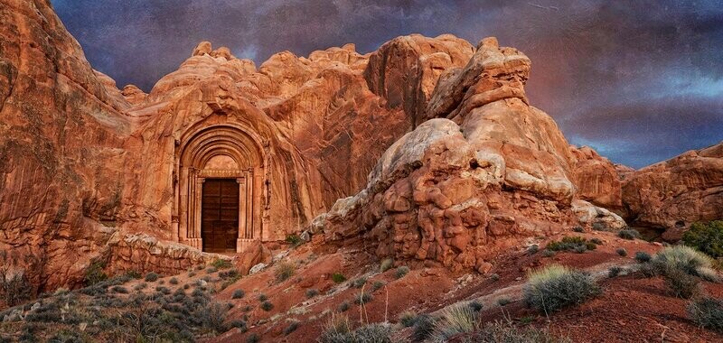 Cathedral In The Desert