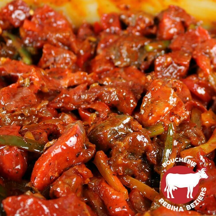Poêlée de boeuf façon tex-mex