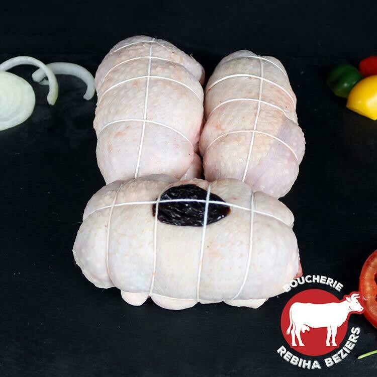 Cuisse de poulet farcie