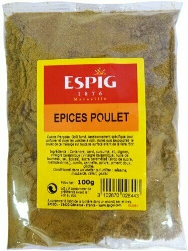 Epices poulet