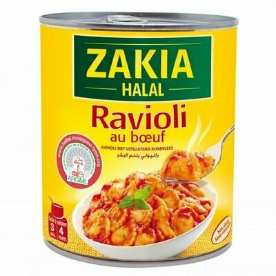 Plat cuisiné halal ravioli au bœuf ZAKIA