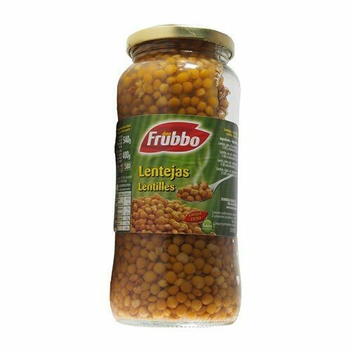 Lentilles conserve frubbo