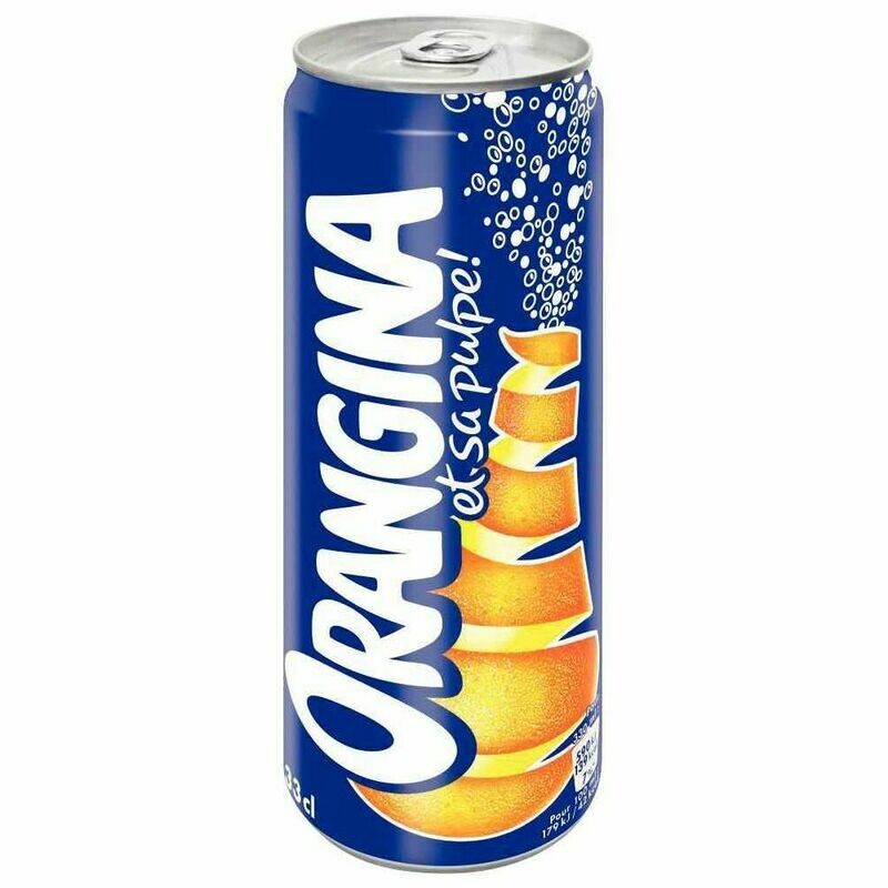 Canette Orangina