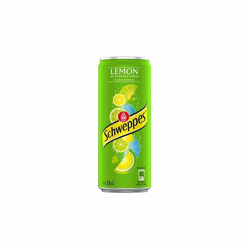 Schweppes citron canette 33cl