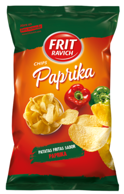 Chips aromatisées au paprika