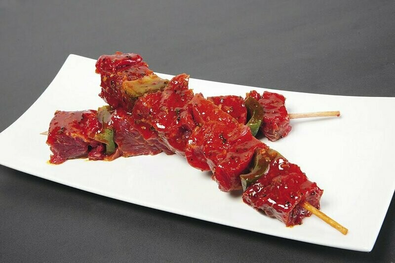 Brochette de boeuf tex-mex