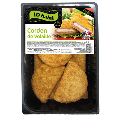 Cordon bleu de volaille halal Id halal