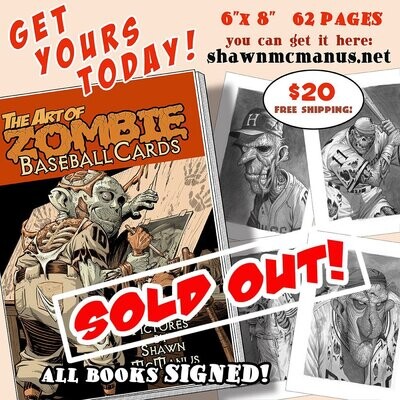 The Art of Zombie Baseball Cards