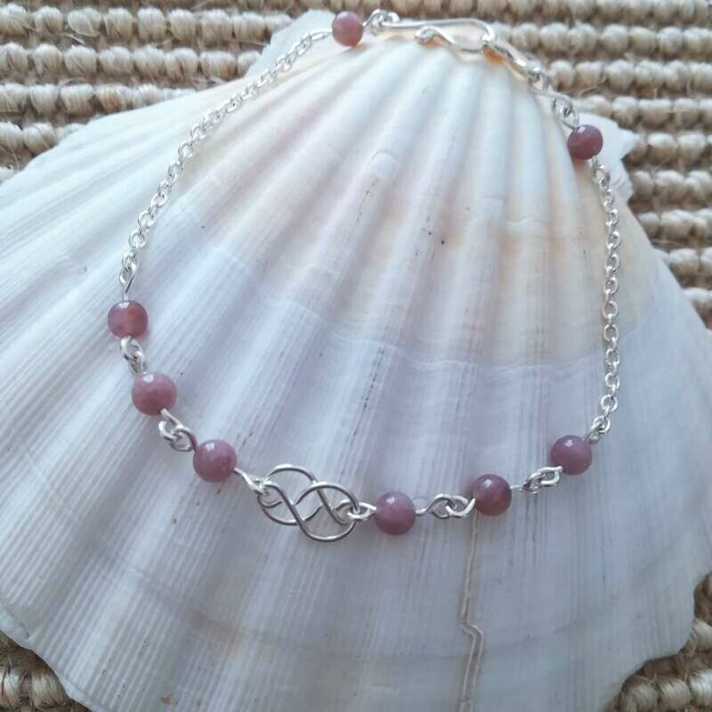 Bracelet muscovite en argent