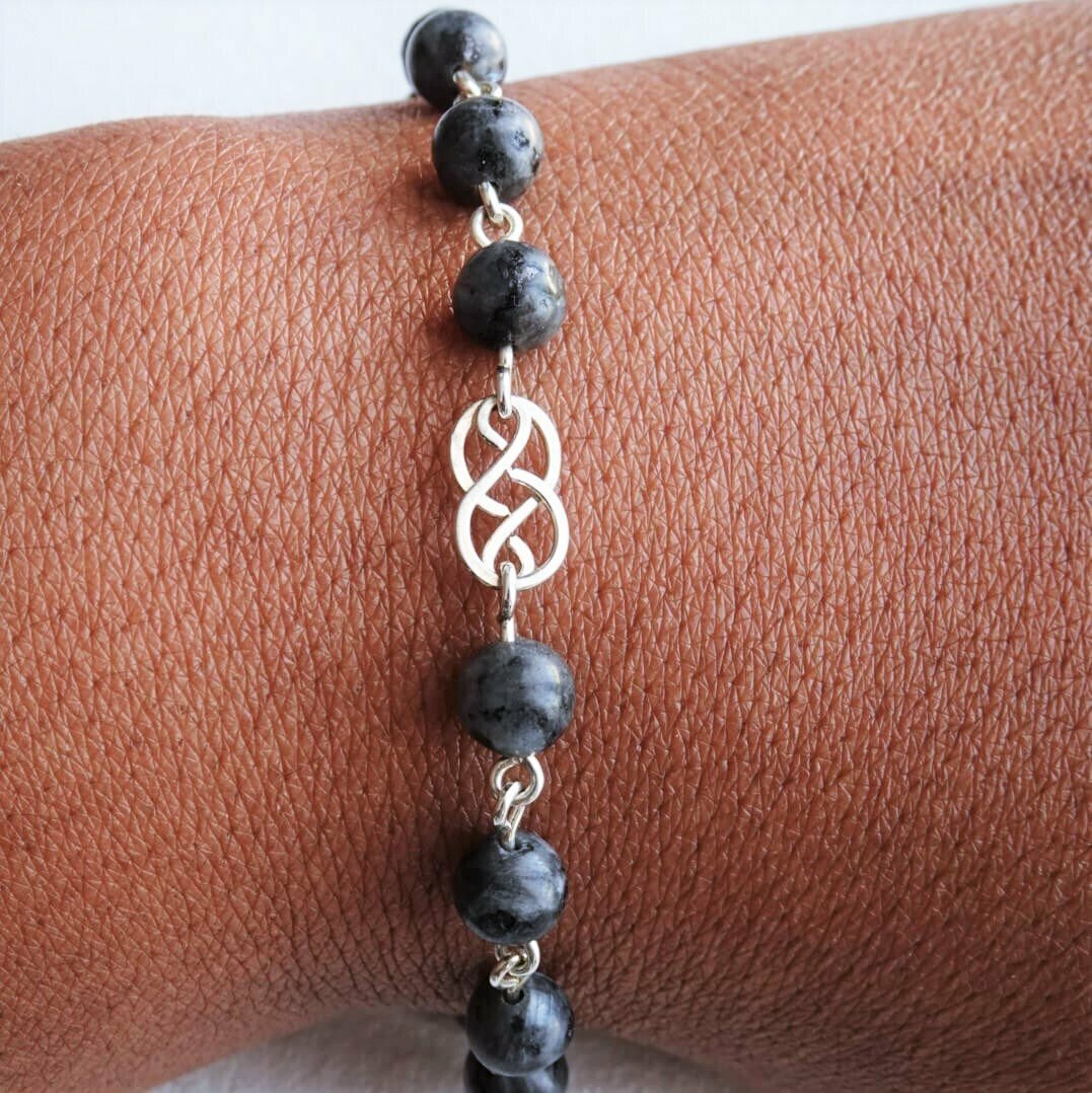 Bracelet labrador en argent