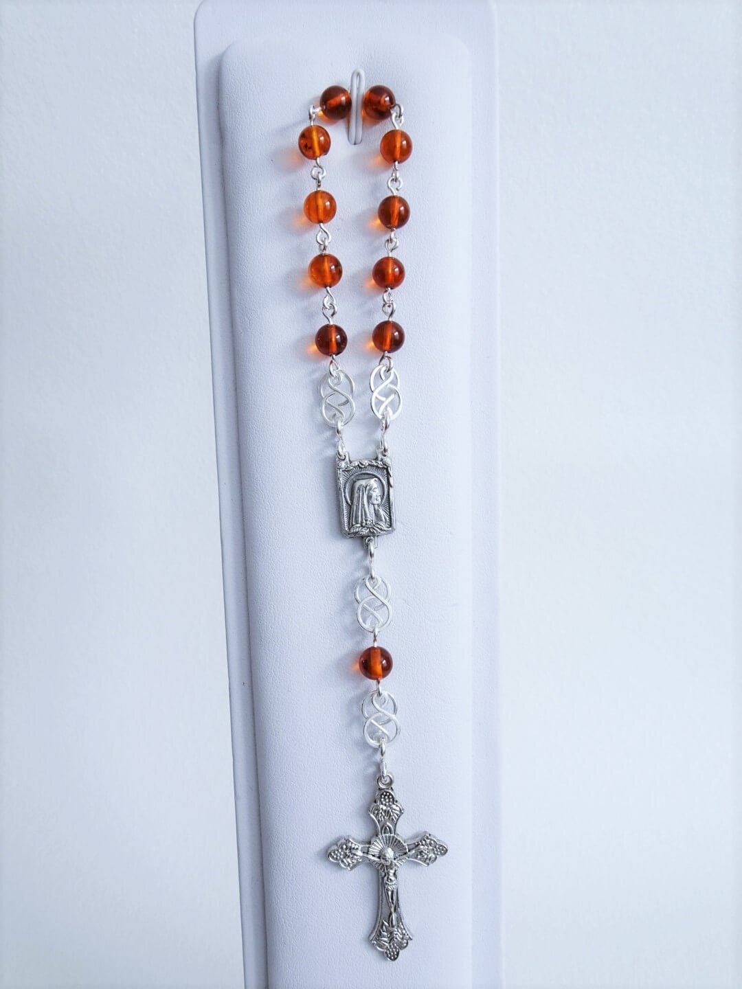 Chapelet dizainier ambre