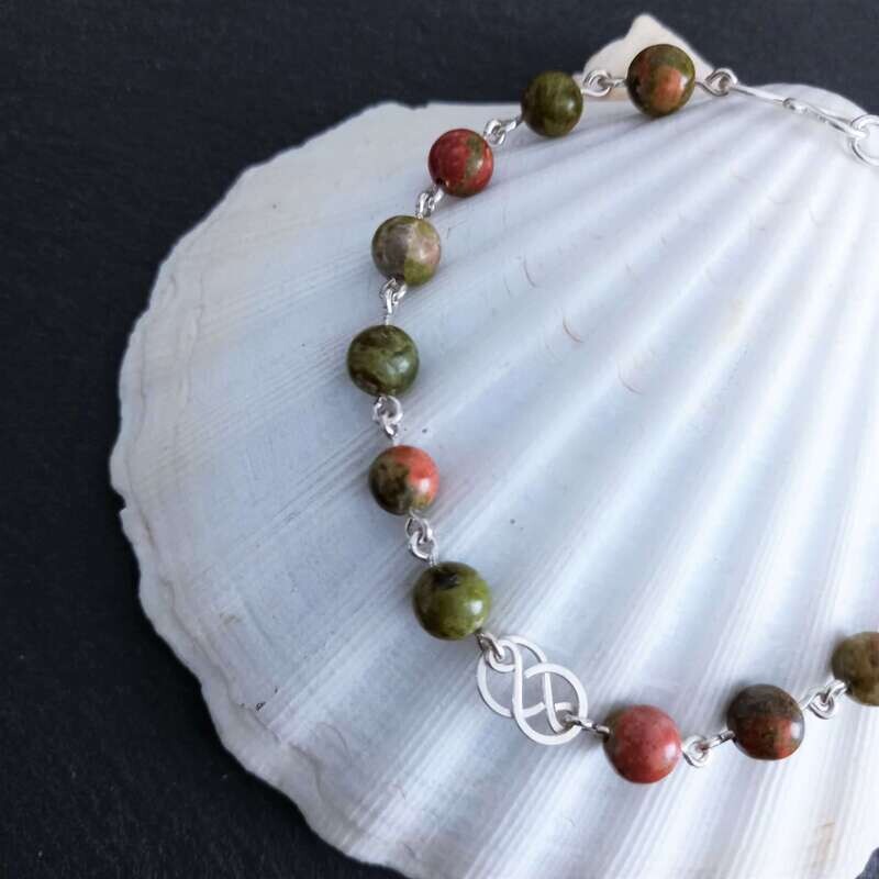 Bracelet unakite
