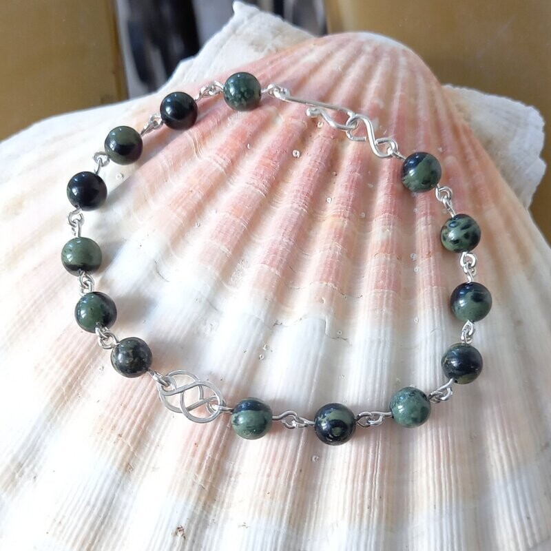 Bracelet jaspe kambaba