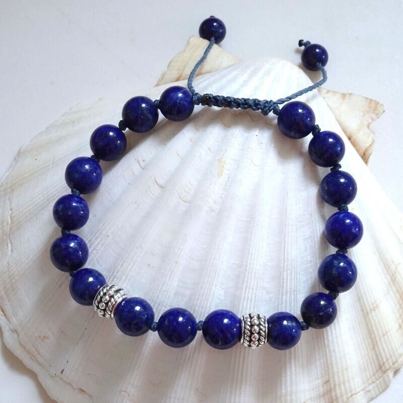 Bracelet lapis-lazuli