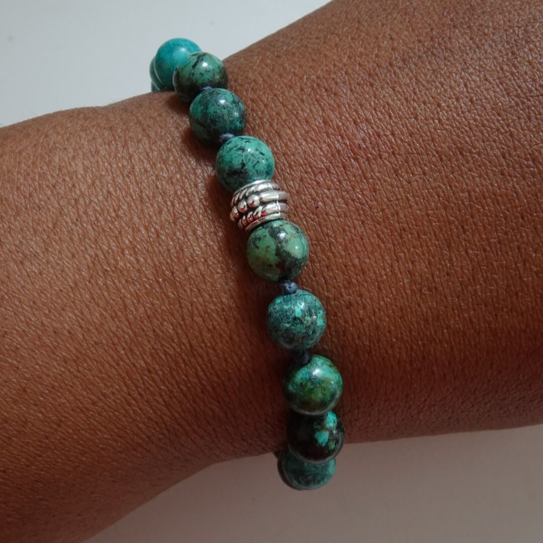 Bracelet jaspe africain