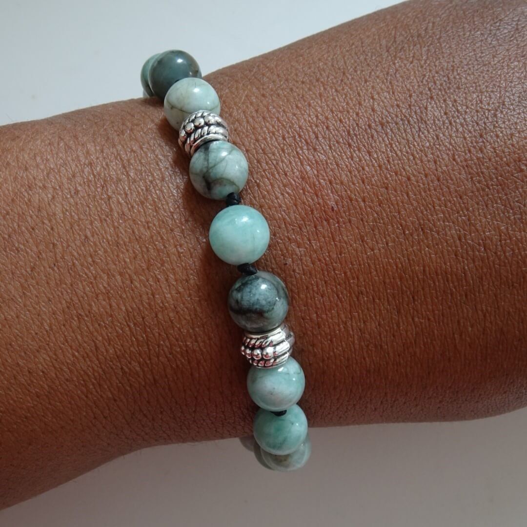 Bracelet emeraude