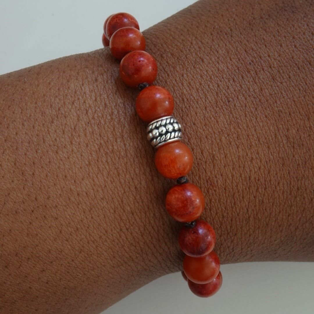 Bracelet corail eponge
