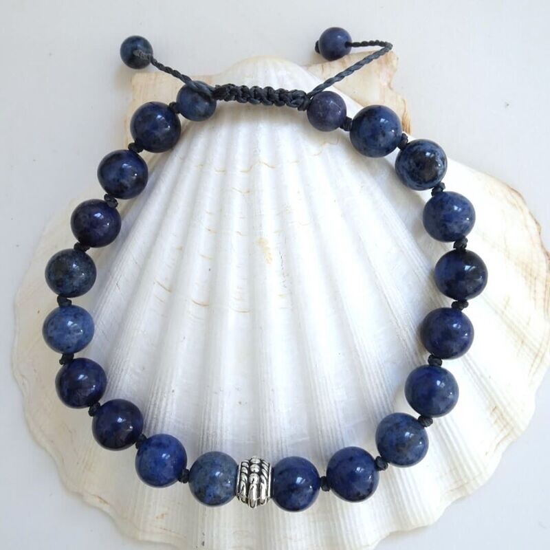 Bracelet dumortierite