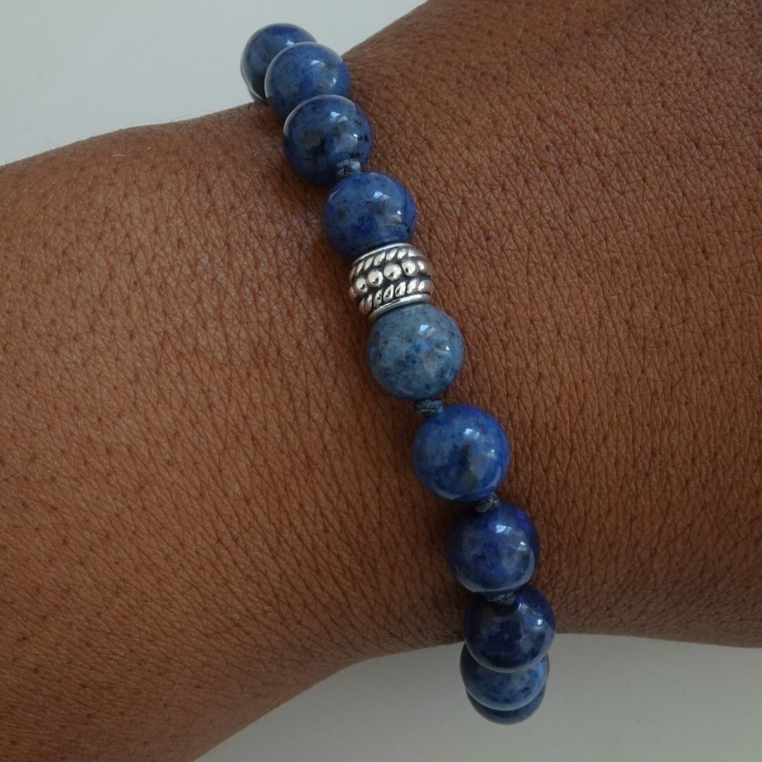Bracelet dumortierite