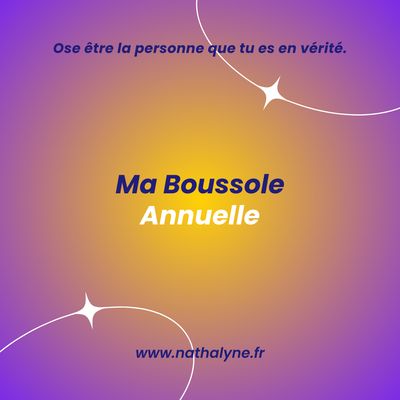 Ma boussole annuelle