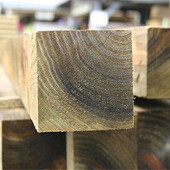 100mm Softwood Post