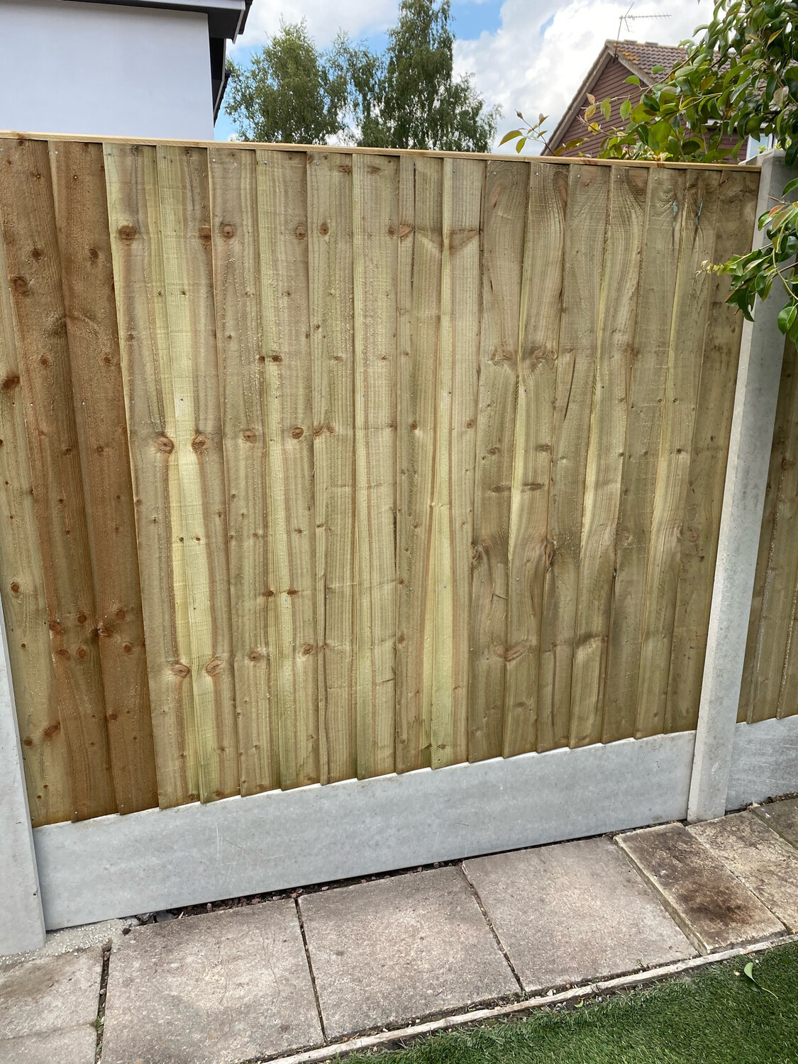 9” Concrete Gravel Board 8ft 6” Concrete Slotted Post 5ft 6” Close Board Panel. 2 X Bags Post Mix 9” Concrete Gravel Board 8ft 6” Concrete Slotted Post 5ft 6” Close Board Panel. 2 X Bags Post Mix