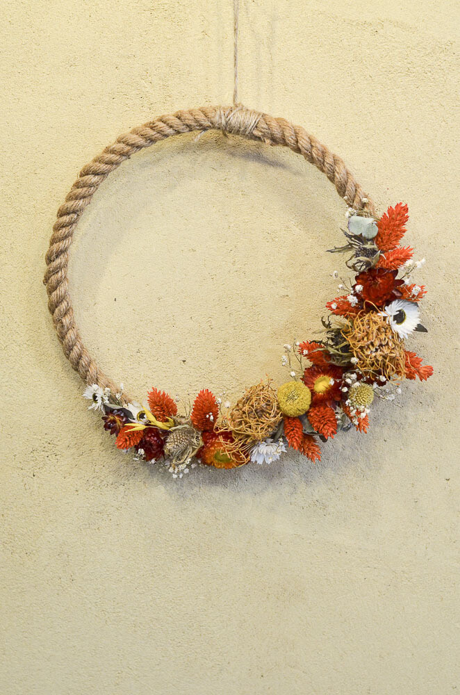 Couronne de fleurs Grenade