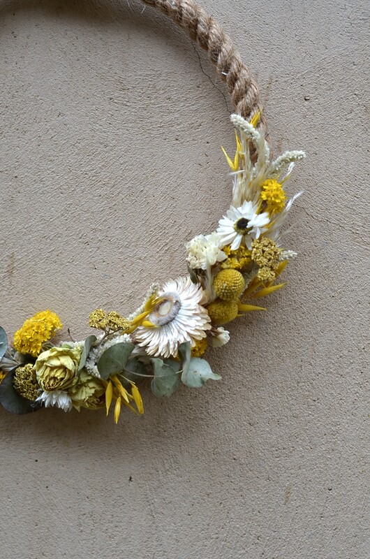 Couronne de fleurs Yellow
