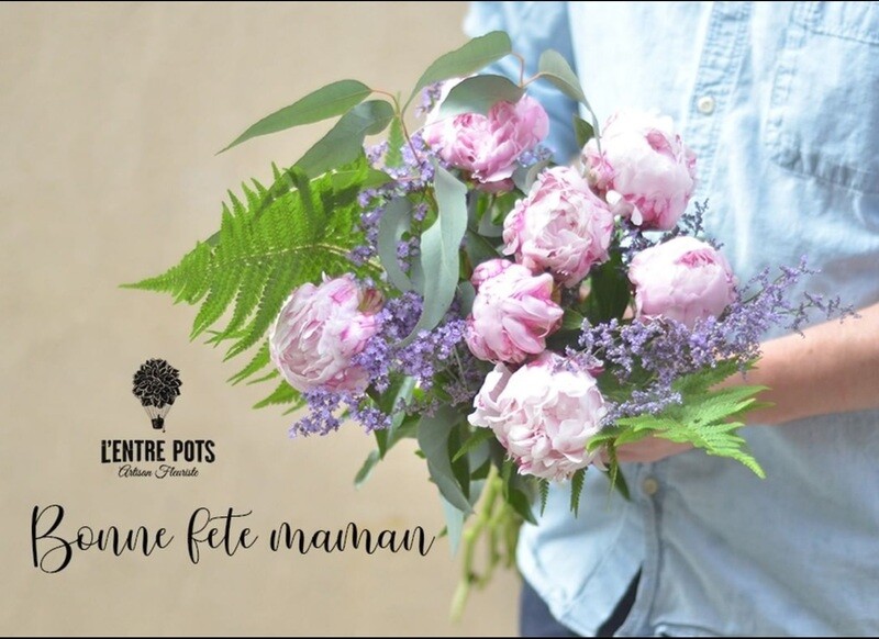 Bouquet de Pivoines Sarah Bernardt