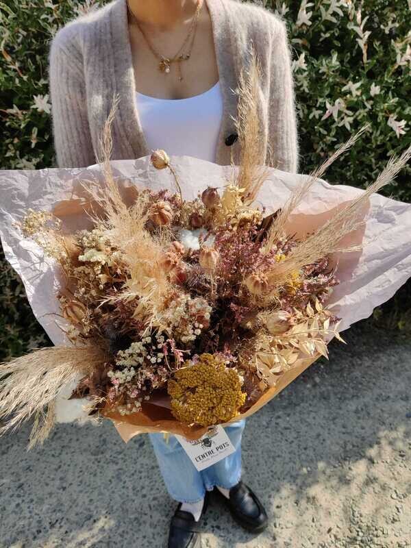 Bouquet séché Pampa