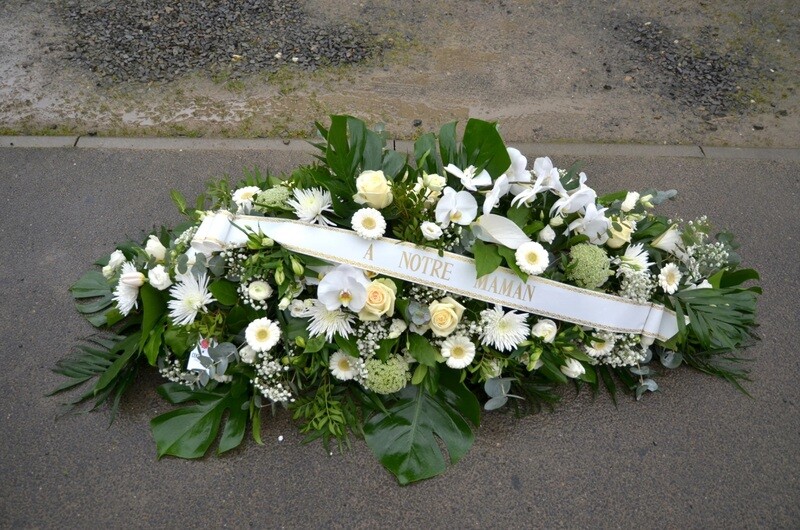 Dessus de cercueil - forme arrondie ou en pointe