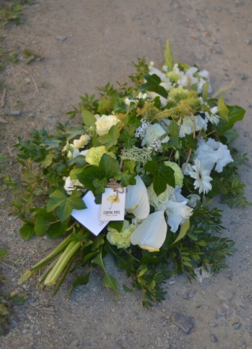 Gerbe de fleurs hydratée