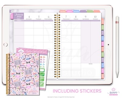 2021 Teacher Deluxe Digital Planner | Academic, Gold 2021 Teacher Deluxe Digital Planner | Academic, Gold