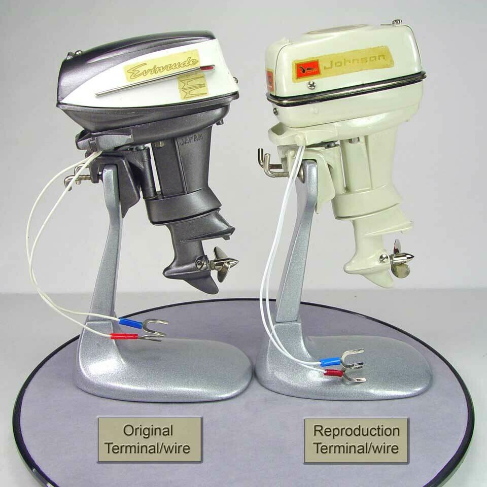 Terminals with wires for Vintage K&amp;O Toy Outboards*