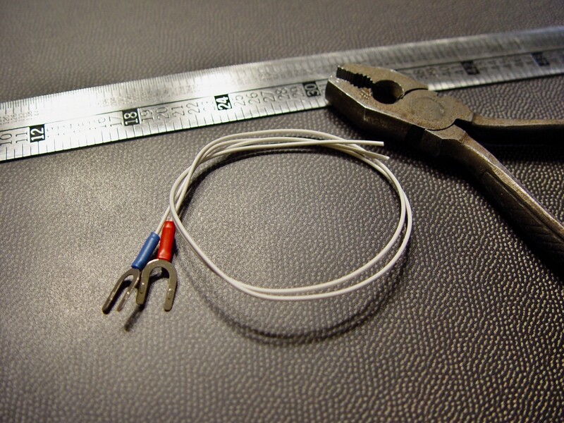 Terminals with wires for Vintage K&amp;O Toy Outboards*