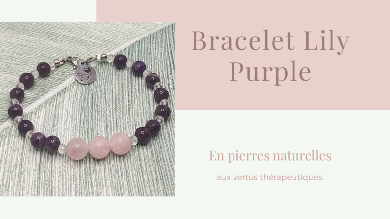 Bracelet LILY Purple