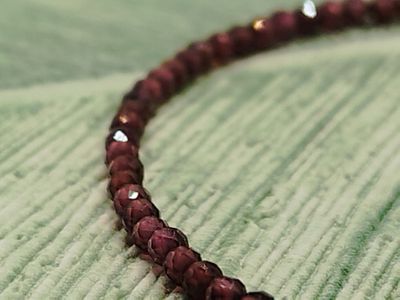 Bracelet LILY  - Grenat