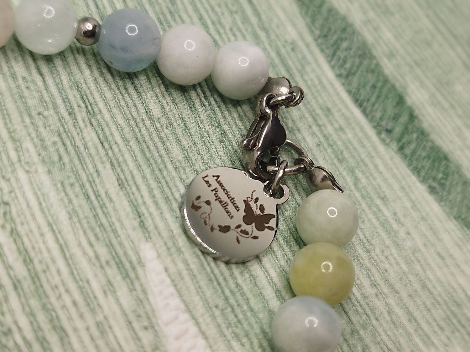 Bracelet LILY  - Aigue marine
