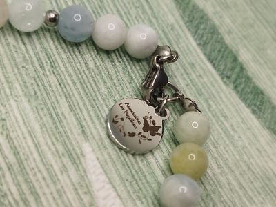 Bracelet LILY  - Aigue marine