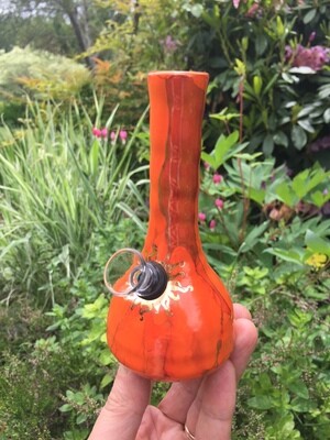 Ancient Creations Ceramics 
Mini Water Pipe | Glass Bowl