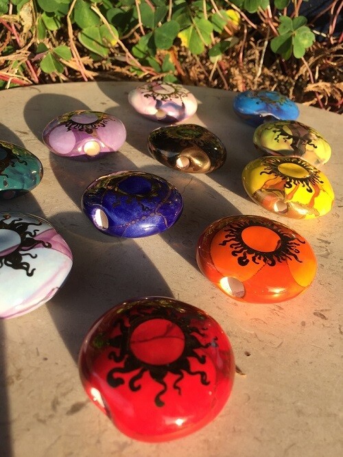 Ceramic clearance smoking stone