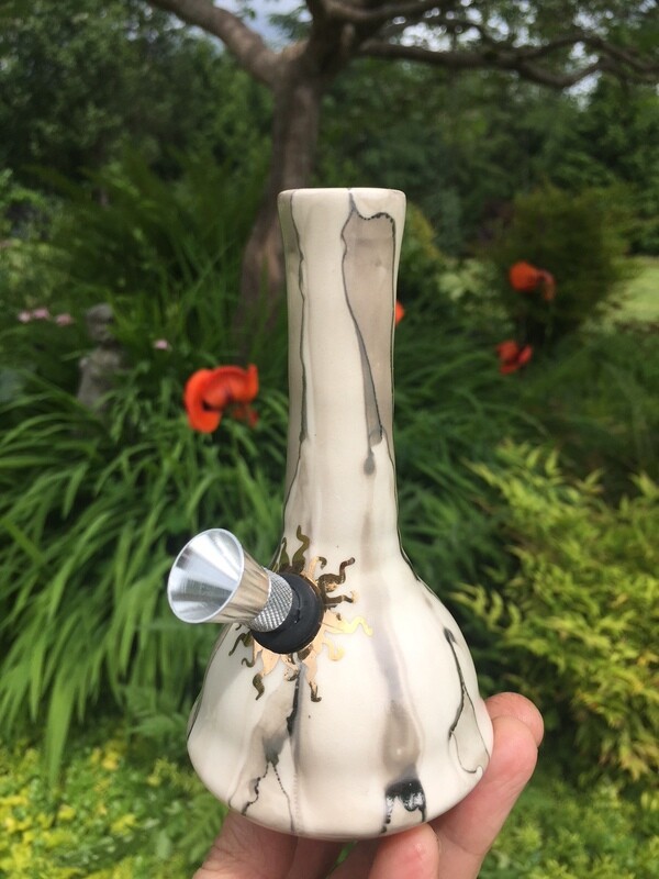 Ancient Creations Mini Water Pipe | Metal Bowl