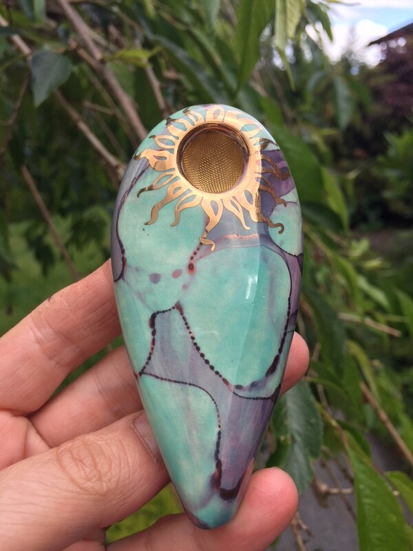 Ancient Creations Oval Hand Pipe